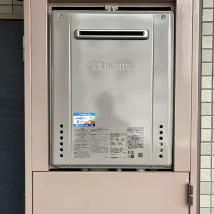 群馬県高崎市 交換後の給湯器 ノーリツ GT-2070SAW BL