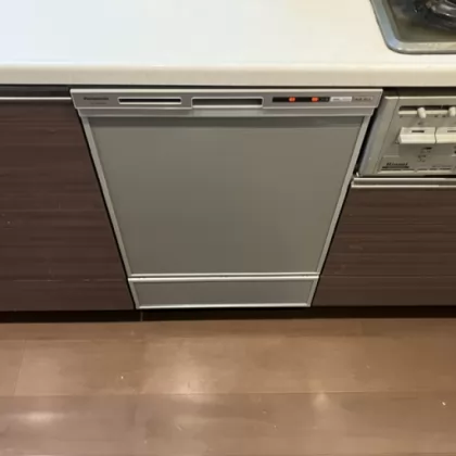神奈川県横浜市西区 交換後のビルトイン食洗機 パナソニック NP-45VD9S