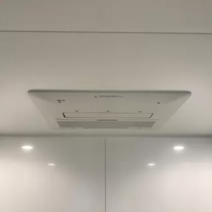 神奈川県横浜市都筑区 交換後の浴室乾燥機 ノーリツ BDV-M4106AUKNT-J3-BL