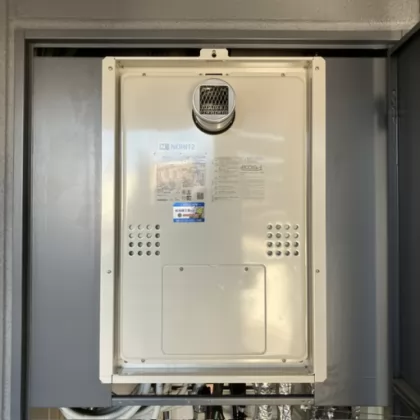 大阪府大阪市西区 交換後の給湯器 ノーリツ GTH-CP2460SAW3H-T-1 BL