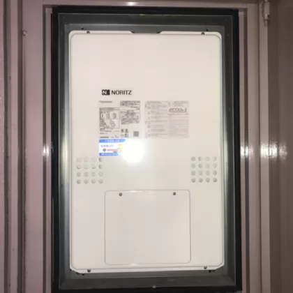 大阪府堺市西区 交換後の給湯器 ノーリツ GTH-CV2460SAW3H-H-1 BL
