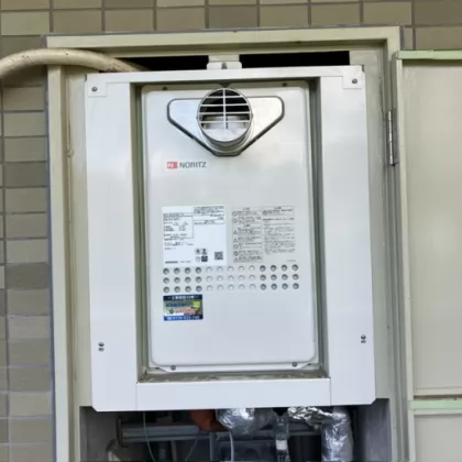 兵庫県神戸市須磨区 交換後の給湯器 ノーリツ GQ-2427AWX-T-DX BL