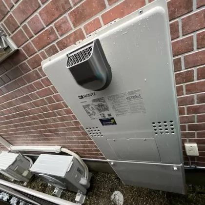 愛知県名古屋市名東区 交換後の給湯器 ノーリツ GTH-C2460SAW3H-1 BL