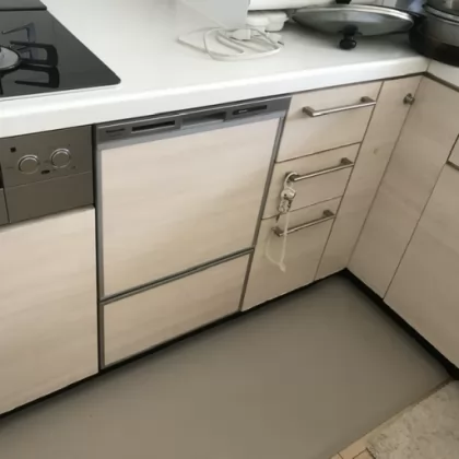 千葉県印西市 交換後のビルトイン食洗機 パナソニック NP-45MS9S