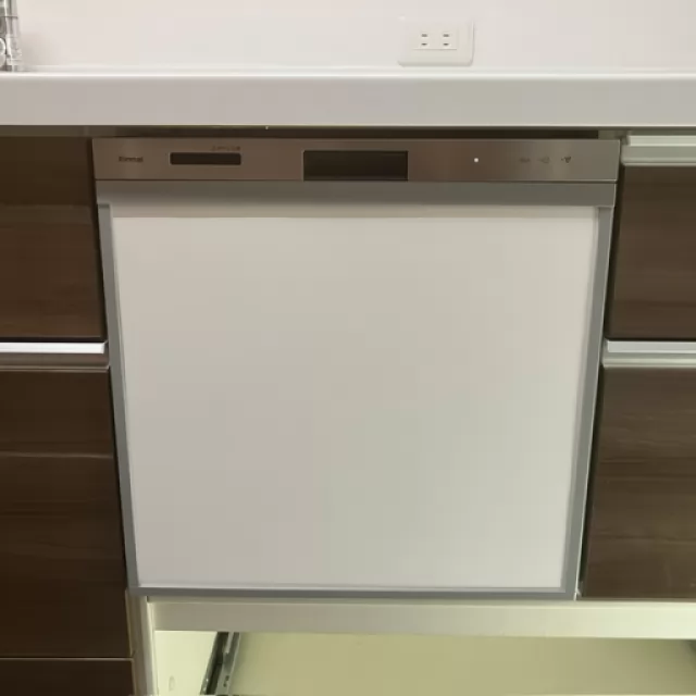 リンナイ RSW-405LP へ交換しパネルを取り付けた後（千葉県柏市）