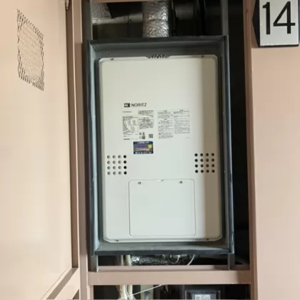 大阪府堺市西区 交換後の給湯器 ノーリツ GTH-2454SAW6H-H BL