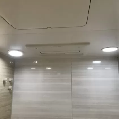 大阪府大阪市中央区 交換後の浴室乾燥機 ノーリツ BDV-4106AUKNC-J3-BL