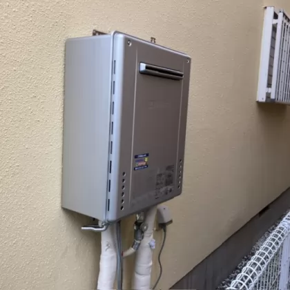 東京都府中市 交換後の給湯器 ノーリツ GT-C2472SAW BL