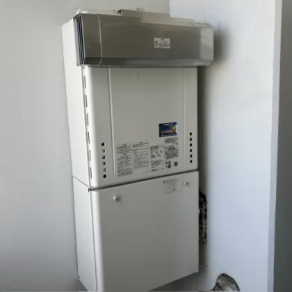 神奈川県厚木市 交換後の給湯器 ノーリツ GT-2470SAW BL