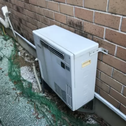 埼玉県さいたま市見沼区 交換前の給湯器 パーパス GX-S2400AR
