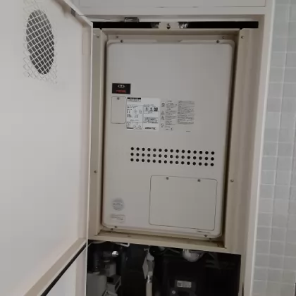 兵庫県神戸市灘区 交換前の給湯器 ノーリツ GTH-2417AWX6H-H