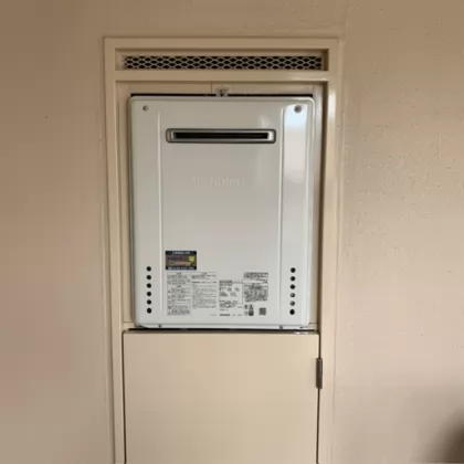 栃木県足利市 交換後の給湯器 ノーリツ GT-2070SAW BL