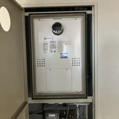 大阪府堺市西区 交換後の給湯器 ノーリツ GTH-CV2461SAW6H-T-1 BL