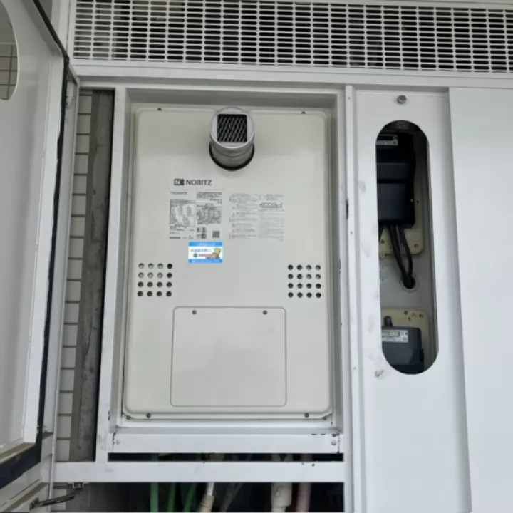 交換後の暖房熱源機（ノーリツ GTH-CV2460SAW3H-T-1 BL）