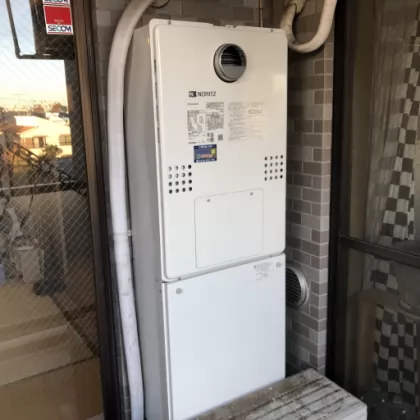 東京都武蔵野市 交換後の給湯器 ノーリツ GTH-C2460AW3H-1 BL