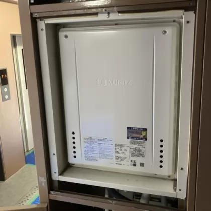 神奈川県秦野市 交換後の給湯器 ノーリツ GT-2470AW-H BL