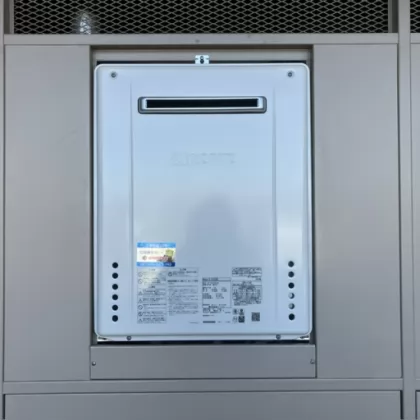 茨城県牛久市 交換後の給湯器 ノーリツ GT-2470SAW BL