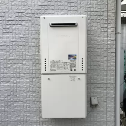 大阪府堺市南区 交換後の給湯器 ノーリツ GT-2470SAW BL