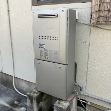 大阪府茨木市 交換後の給湯器 ノーリツ GTH-C2459AWD-1 BL