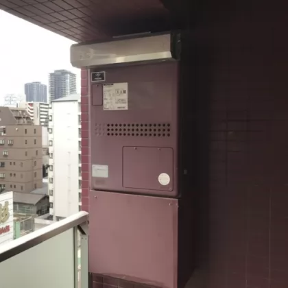 大阪府大阪市中央区 交換前の給湯器 ノーリツ GTH-2417AWX6H