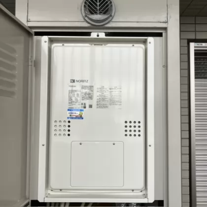 大阪府茨木市 交換後の給湯器 ノーリツ GTH-2454SAW3H-H BL