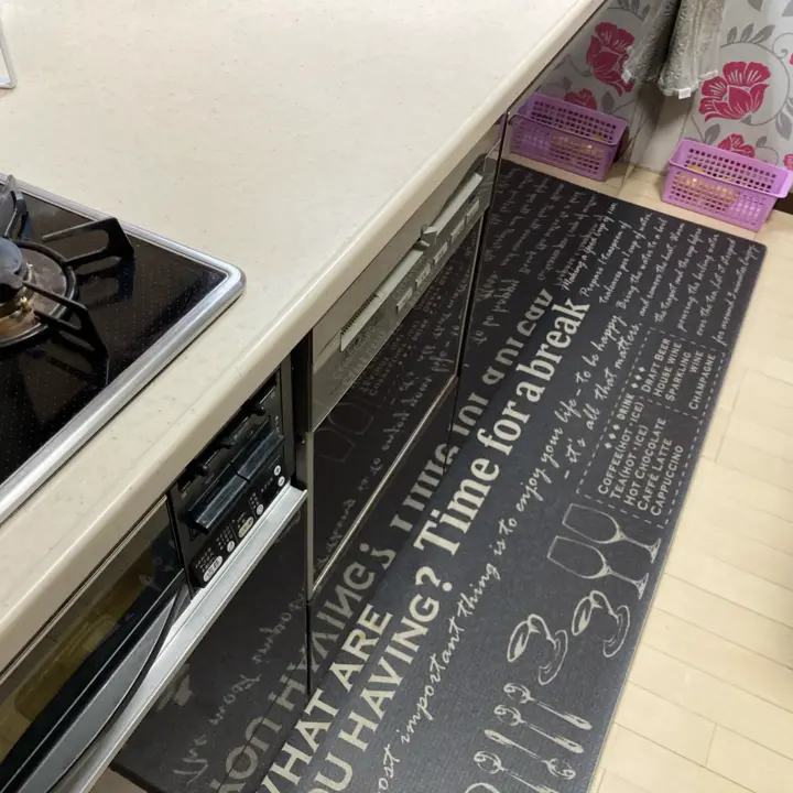 交換前のビルトイン食洗機（パナソニック NP-P45V2PS）
