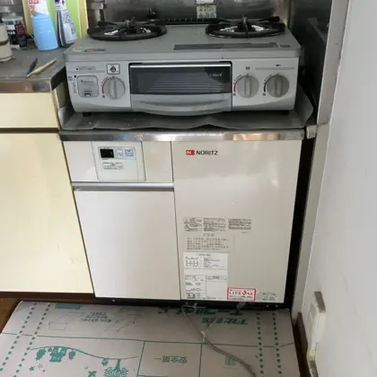 東京都武蔵野市 交換前の給湯器 ノーリツ GBG-1610D-E