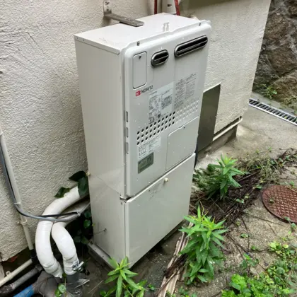 兵庫県神戸市北区 交換前の給湯器 ノーリツ GTH-2045SAWXD-1