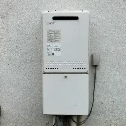 埼玉県上尾市 交換前の給湯器 ノーリツ GT-2428SAWX