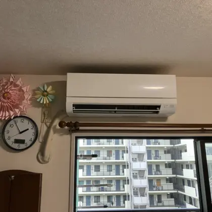 施工後 MSZ-GV2826-W