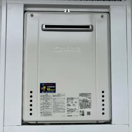 埼玉県川口市 交換後の給湯器 ノーリツ GT-2470SAW-1 BL