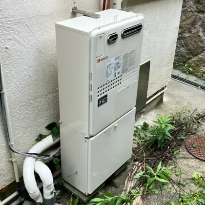 兵庫県神戸市北区 交換後の給湯器 ノーリツ GTH-2045SAWXD-1 BL