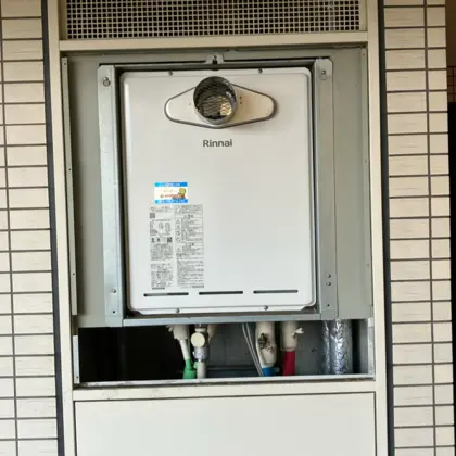 神奈川県座間市 交換後の給湯器 リンナイ RUF-A2405SAT-L(C)