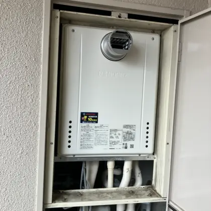 大阪府大阪市都島区 交換後の給湯器 ノーリツ GT-2070SAW-T-1 BL