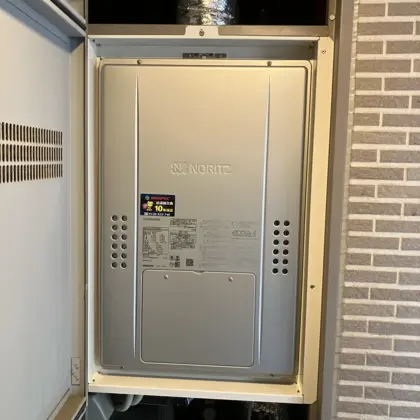 兵庫県尼崎市 交換後の給湯器 ノーリツ GTH-CP2470AW3H-H BL
