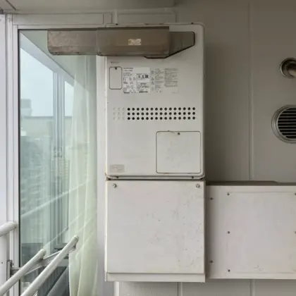 東京都墨田区 交換前の給湯器 ノーリツ GTH-2434SAWX3H-L