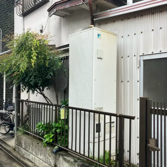 施工前のようす（大阪府高槻市）