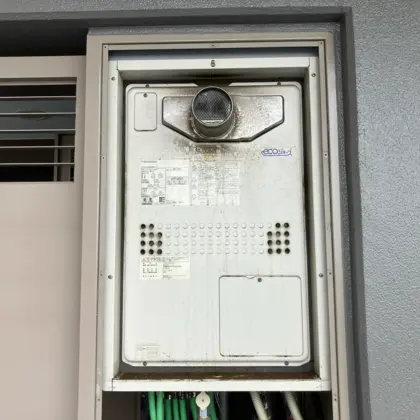 千葉県柏市 交換前の給湯器 ノーリツ GTH-C2439AWX6H-T