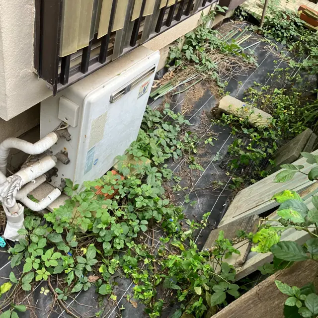 施工前のようす（東京都国分寺市）