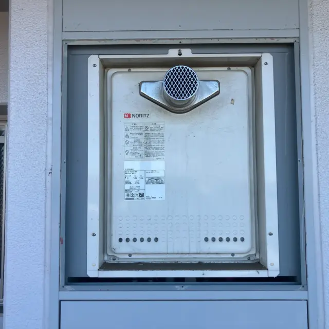 交換前の給湯器（ノーリツ GT-2428AWX-T）