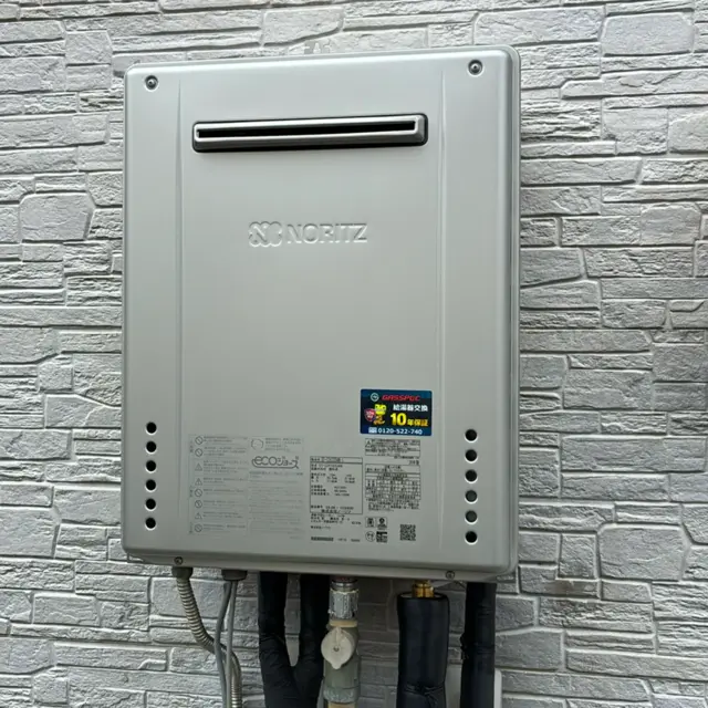 交換後のノーリツ GT-C2472SAW-1 BL