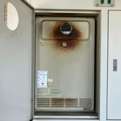 茨城県取手市 交換前の給湯器 ノーリツ GTH-162W-T
