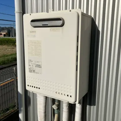 千葉県野田市 交換前の給湯器 ノーリツ GT-C2432SAWX