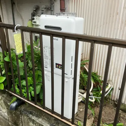 大阪府高槻市 交換後の給湯器 リンナイ RUX-A1615W(A)-E