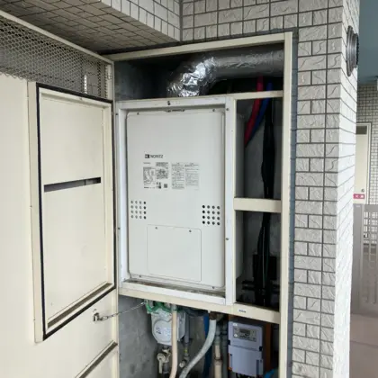 神奈川県川崎市幸区 交換後の給湯器 ノーリツ GTH-2454SAW3H-H BL