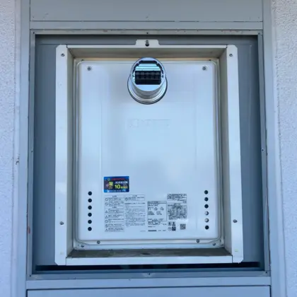 茨城県龍ケ崎市 交換後の給湯器 ノーリツ GT-2470SAW-T-1 BL