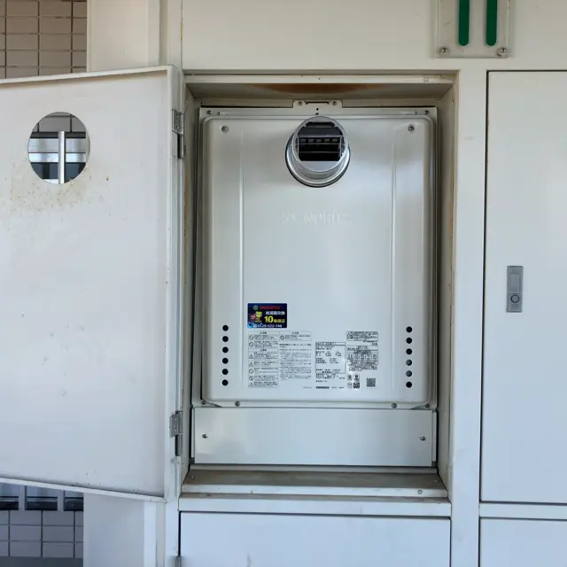 交換後のノーリツ GT-1670SAW-T-1 BL