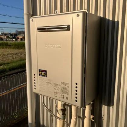 千葉県野田市 交換後の給湯器 ノーリツ GT-C2472SAW-1 BL