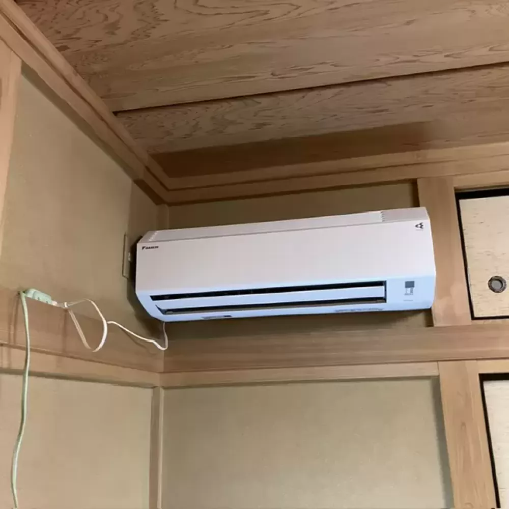 S285ATES-Wのエアコン交換工事