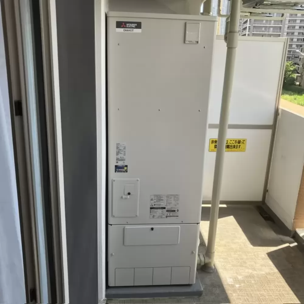 SRT-V377のエコキュート交換工事